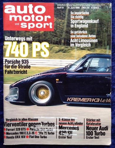 Ams 1986 porsche - ,