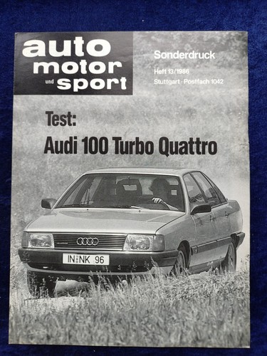 Audi 100 turbo quattro - 100,